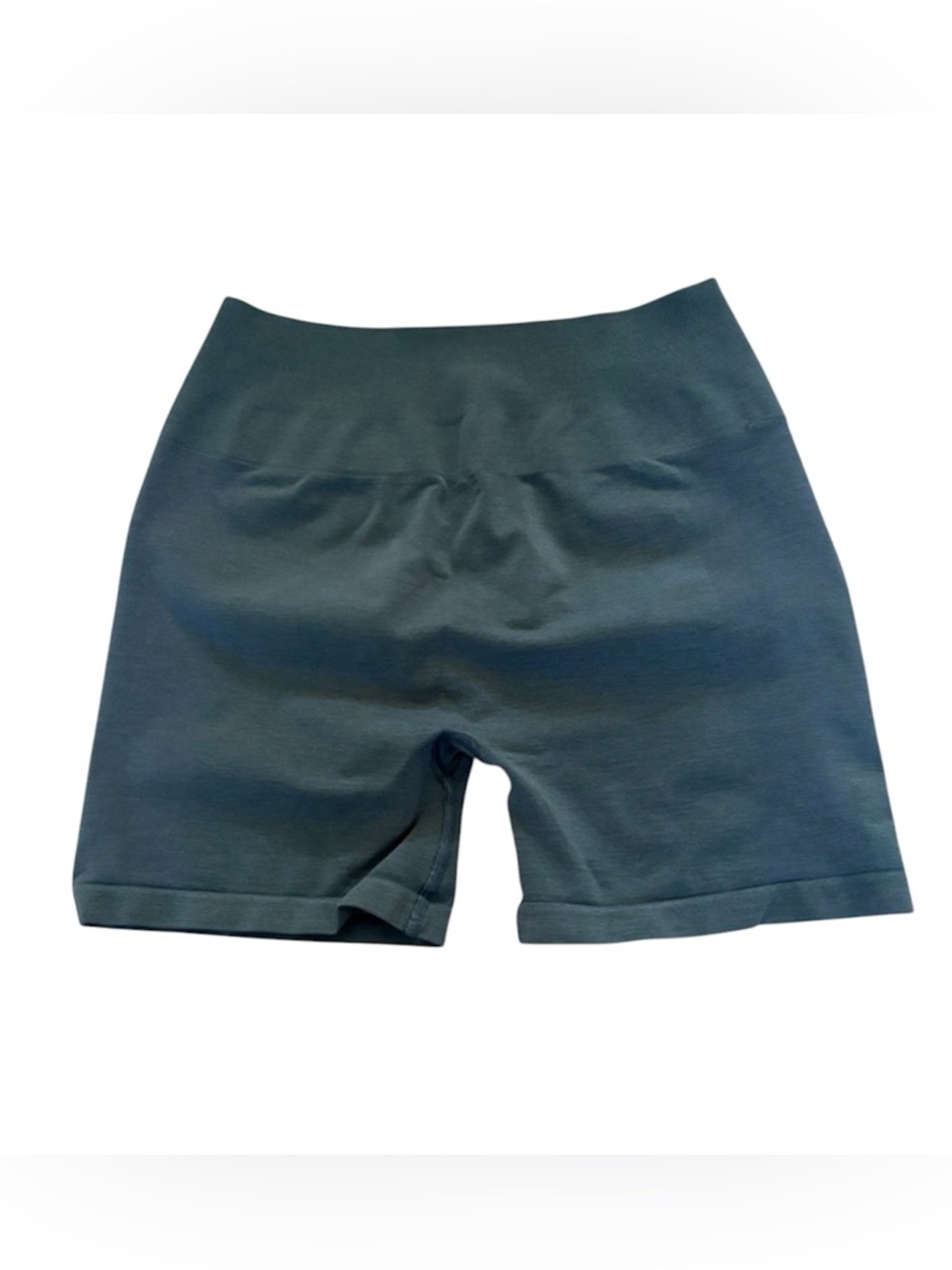 Alphalete Bluish Green Gray Athletic Biker Shorts Size Large